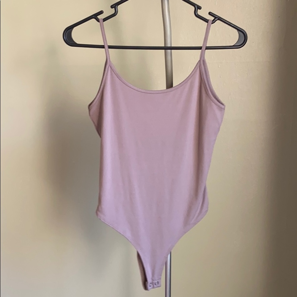 Purple/gray bodysuit!